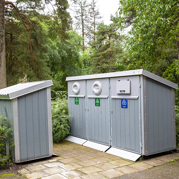Kärlskåp Hannäs, kompositpanel